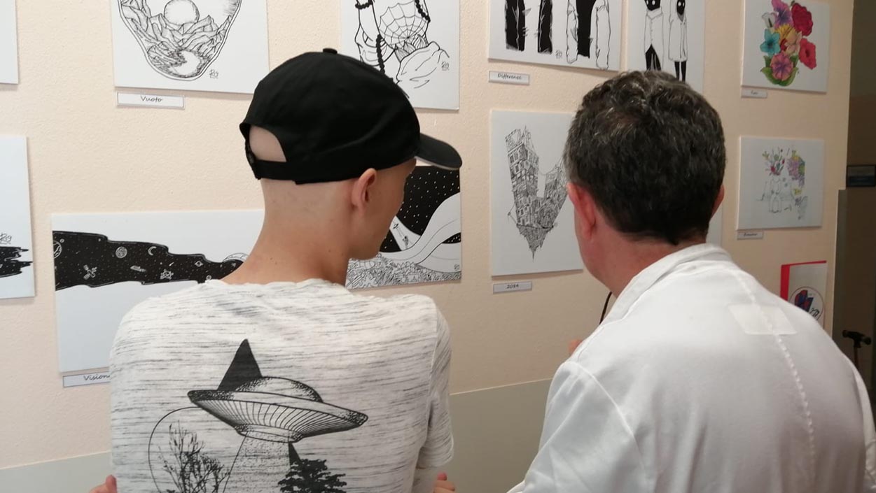 Mostra disegni di Leo