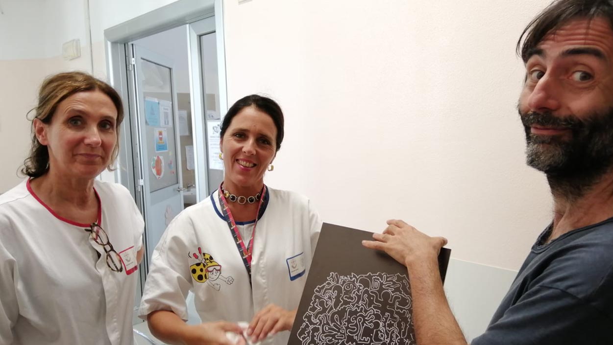 Mostra disegni di Leo