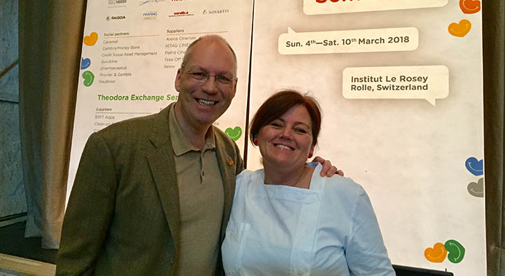 Daniela Basso e André Poulie di Theodora