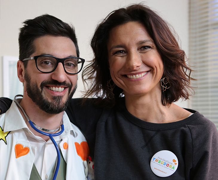 Emanuela Basso Petrino e il Dottor Patè