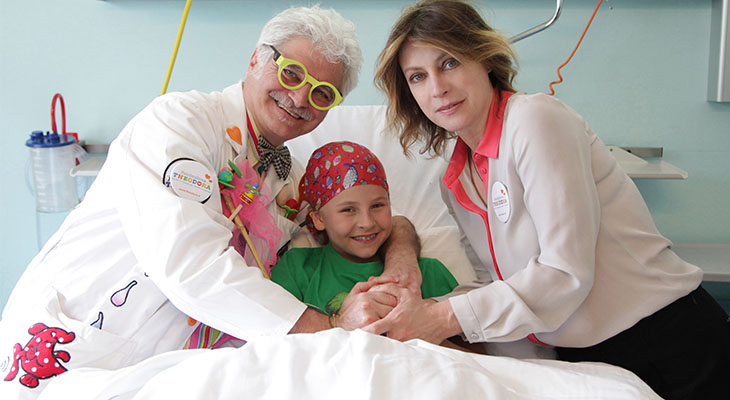 Margherita Buy e Fondazione Theodora